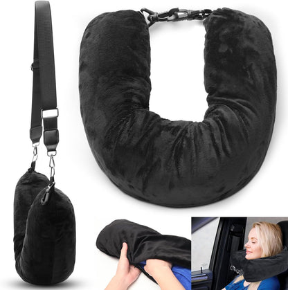 The Ultimate Cost-Saving Travel pillow -  Refillable with Clothes