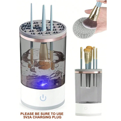 3-in-1 Automatic Makeup Brush Cleaner and Dryer Stand